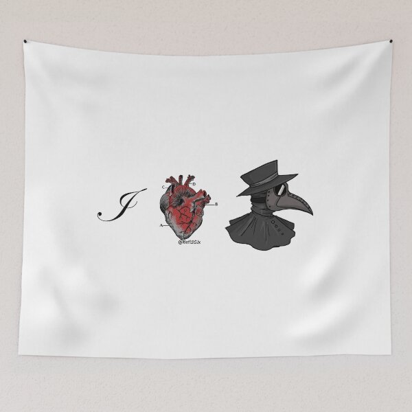 Item preview, I (Heart) Plague Doctors  designed and sold by Bat13SJx.