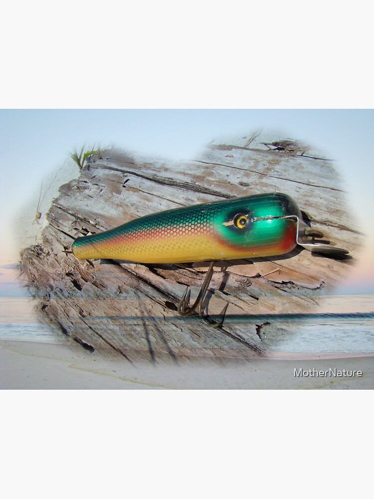 Vintage Saltwater Fishing Lure - Masterlure Rocket Canvas Print for Sale  by MotherNature