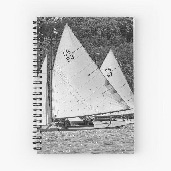 Item preview, Brown boats going head to head on Wroxham Broad, Norfolk designed and sold by yackers1.