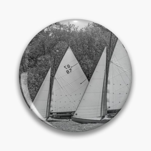 Item preview, Wooden sail boats racing on Wroxham Broad, Norfolk designed and sold by yackers1.