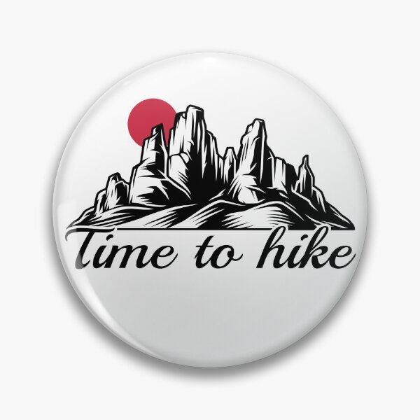Item preview, Mountain time to hike saying climber nature designed and sold by shurikaner.