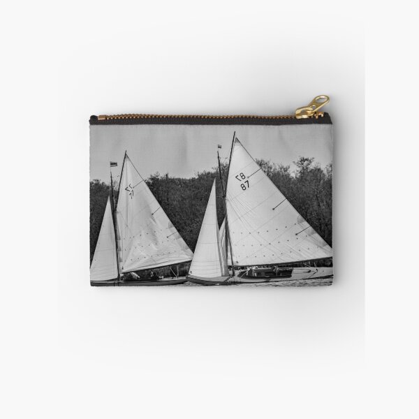 Item preview, Two traditional brown boats racing on Wroxham Broad, Norfolk designed and sold by yackers1.