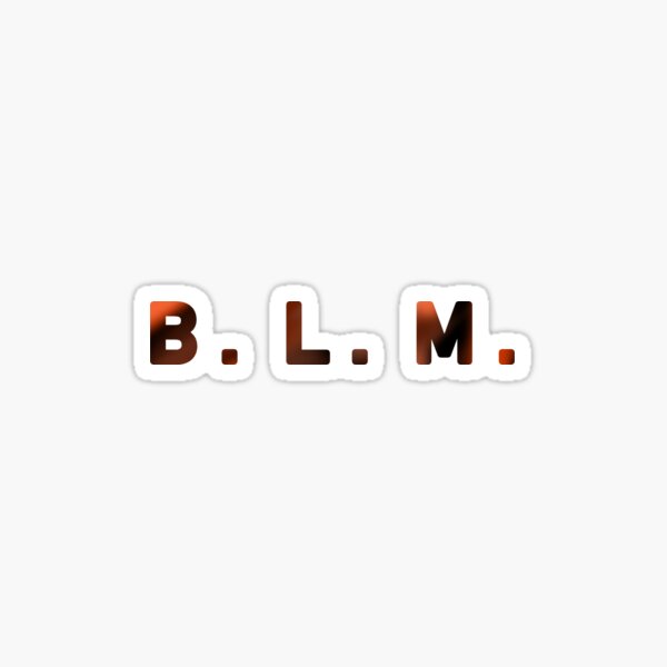 Black Lives Matter Sticker