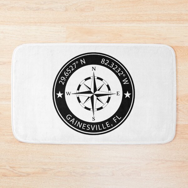 Item preview, Gainesville, Florida Geographical Coordinates designed and sold by TeeOhGraphics.
