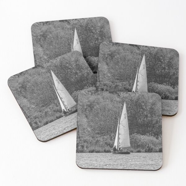 Item preview, Two women sailing a brown boat on the Norfolk Broads designed and sold by yackers1.