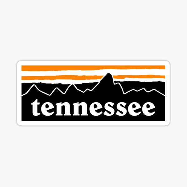 tennessee mountain sticker Sticker
