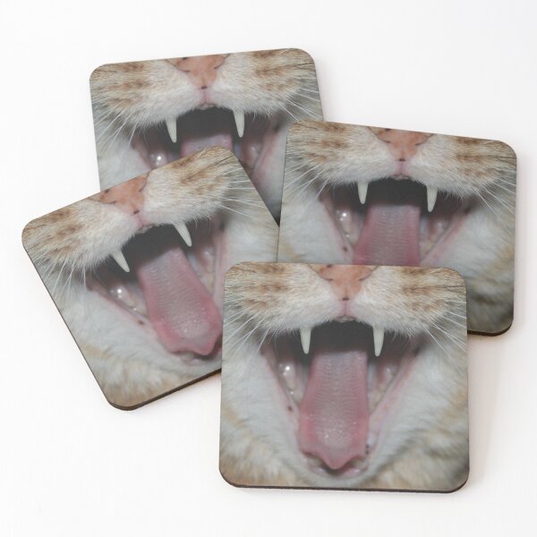 Item preview, Cat Yawn Mask designed and sold by stephenralph.