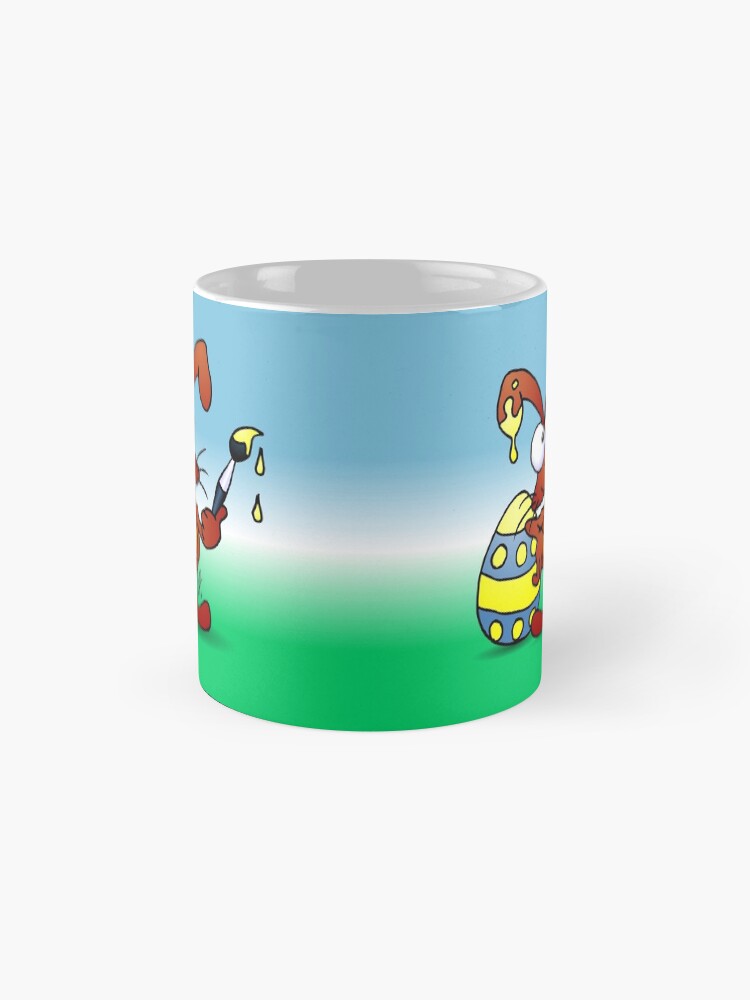 Alternate view of The Easter Bunny wishes you Happy Easter Mug