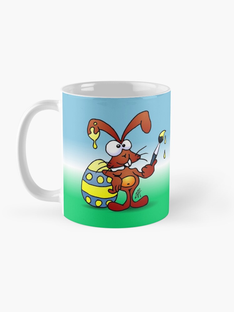 Alternate view of The Easter Bunny wishes you Happy Easter Mug
