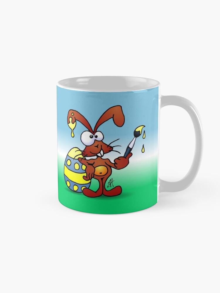 Alternate view of The Easter Bunny wishes you Happy Easter Mug