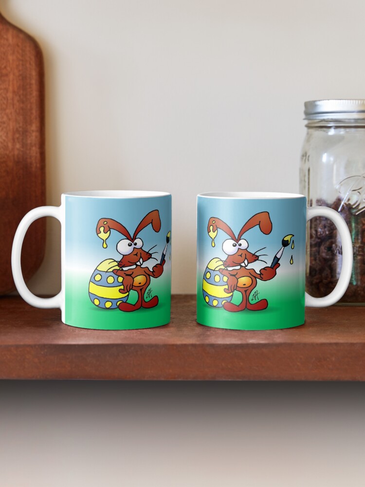Alternate view of The Easter Bunny wishes you Happy Easter Mug