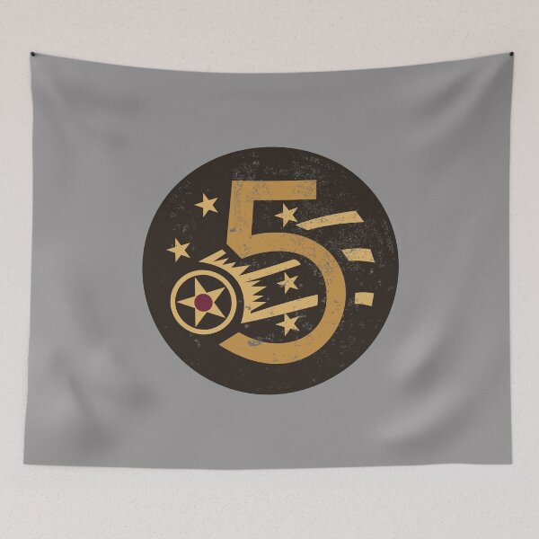 Item preview, WW2 5th Air Force Patch (distressed) designed and sold by StrongVlad.