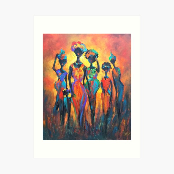 AFRICA Art Print