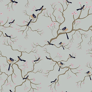 Artwork thumbnail, BIRDS by Rococodesigns