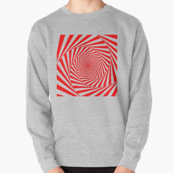 Visual Illusion, Psychedelic Art Pullover Sweatshirt