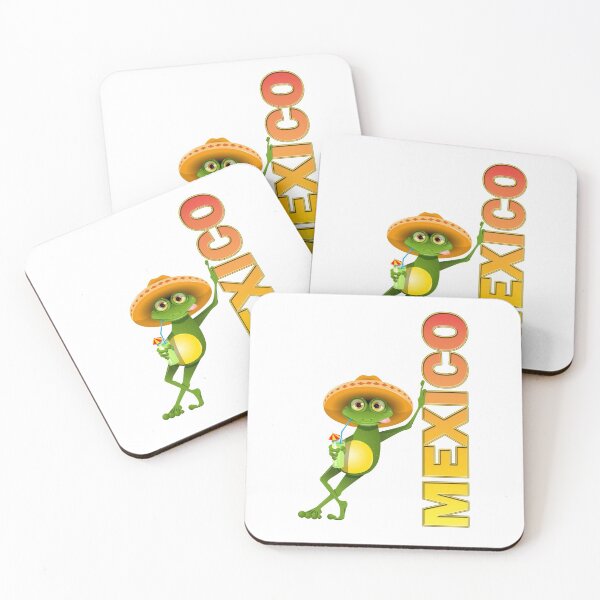 Item preview, Mexico Summer Design - Funny Frog In Sombrero Drinking Cocktail Mexican Vacation Souvenir designed and sold by FunnySunny T-Shirts.