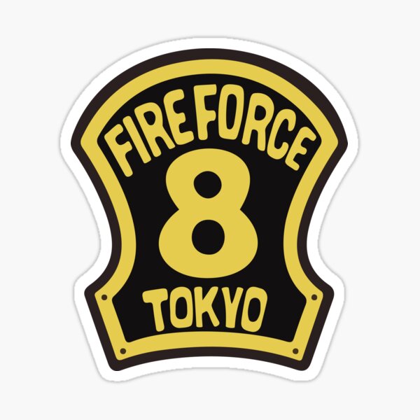 FORCE D'INCENDIE TOKYO 8 Sticker