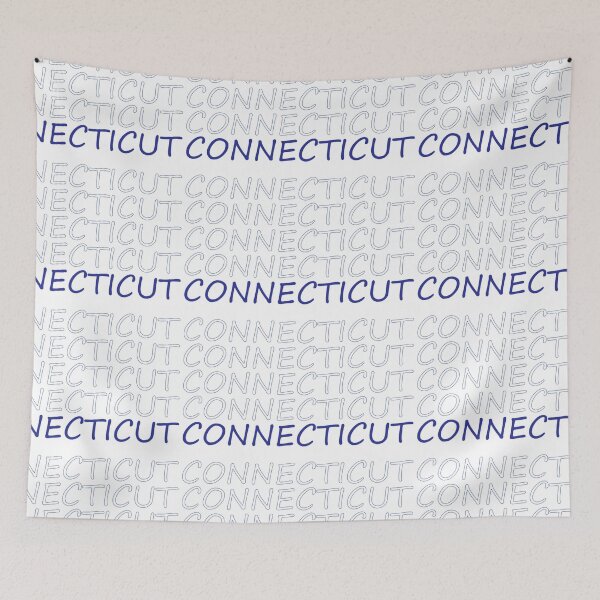 Item preview, Connecticut Repeating Bold Uppercase designed and sold by artbylukas.