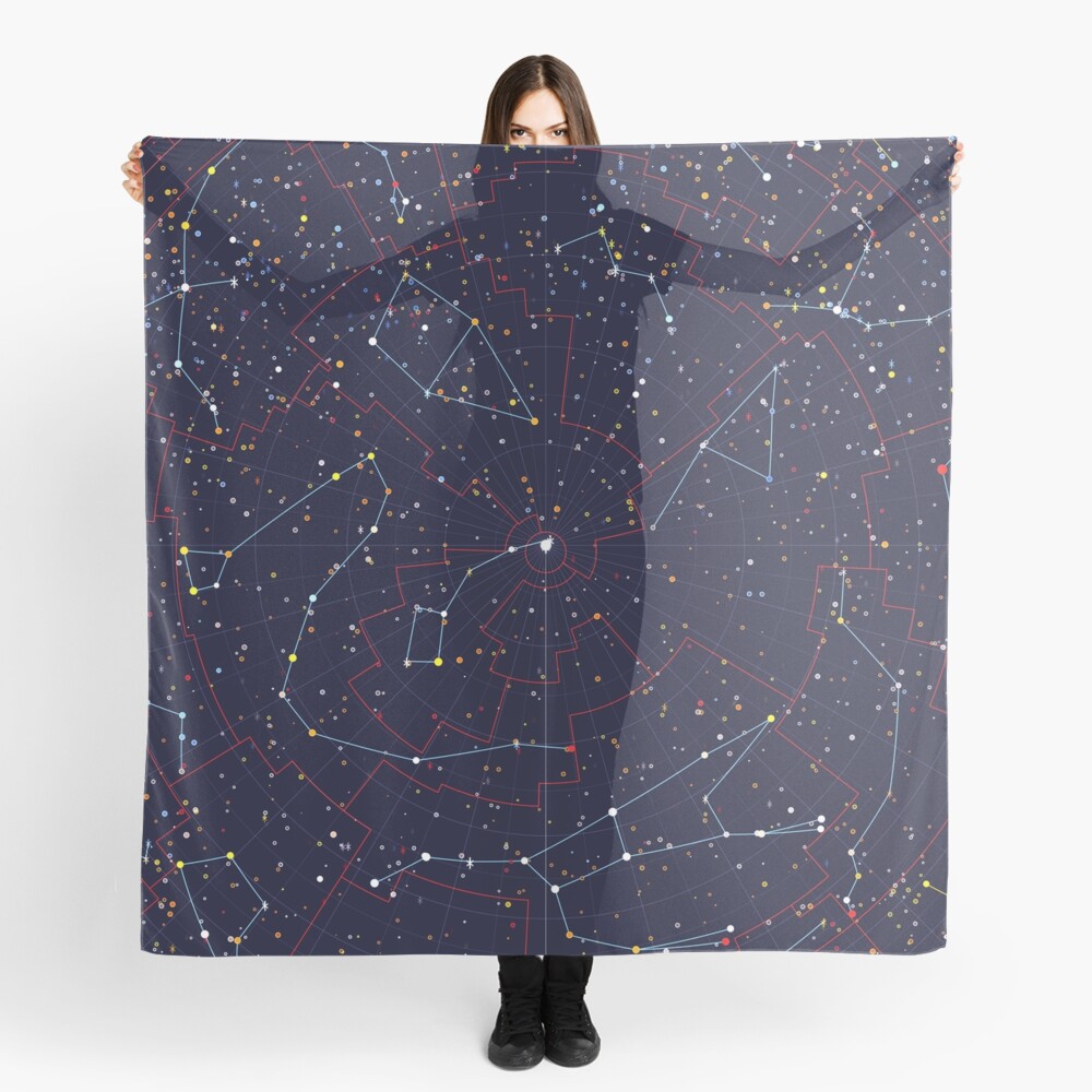 Night Constellations Scarf