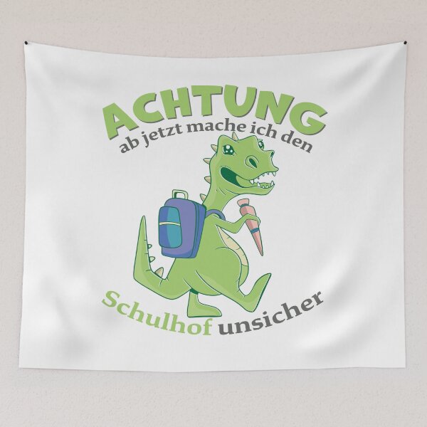 Item preview, Gift for school enrollment 2020 with dinosaur saying for school beginners designed and sold by honksunited.