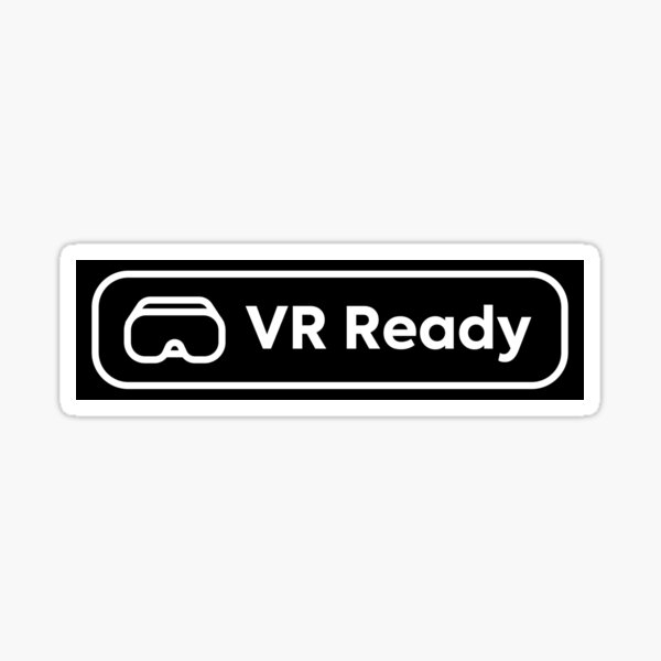VR Ready Sticker