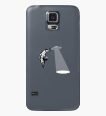 Funda/vinilo para Samsung Galaxy Perro Banksy Style Dog Frisbee (platillo volador)