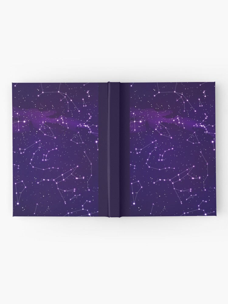 Cuaderno De Tapa Dura Campo De Estrellas De Eleanorlutz Redbubble