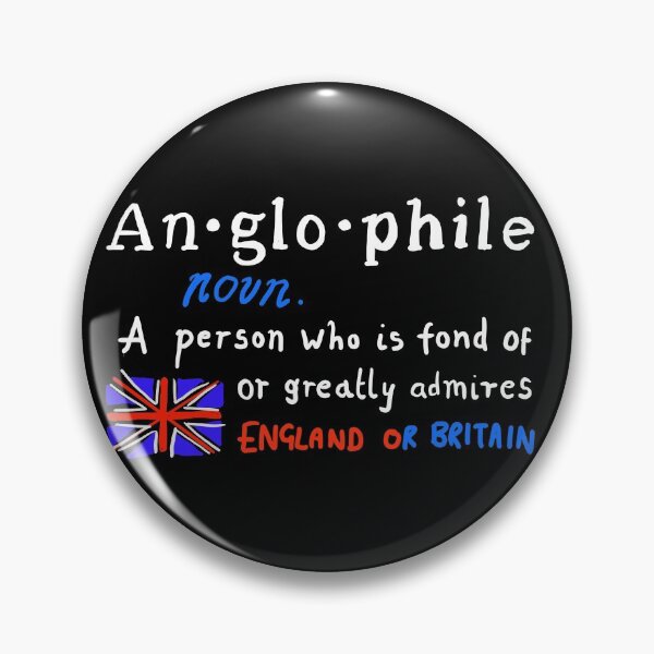 Item preview, Anglophile Dictionary definition, British flag the Union jack, A person who is fond of The flag and admires England designed and sold by BossyBrit.