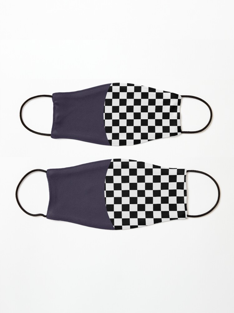 Alternate view of Mod checks and navy Mask