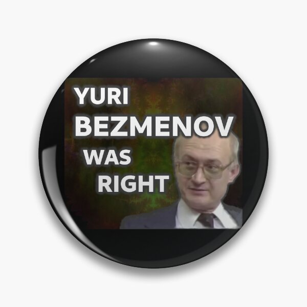 Item preview, Yuri Bezmenov Was Right designed and sold by SolarCross.
