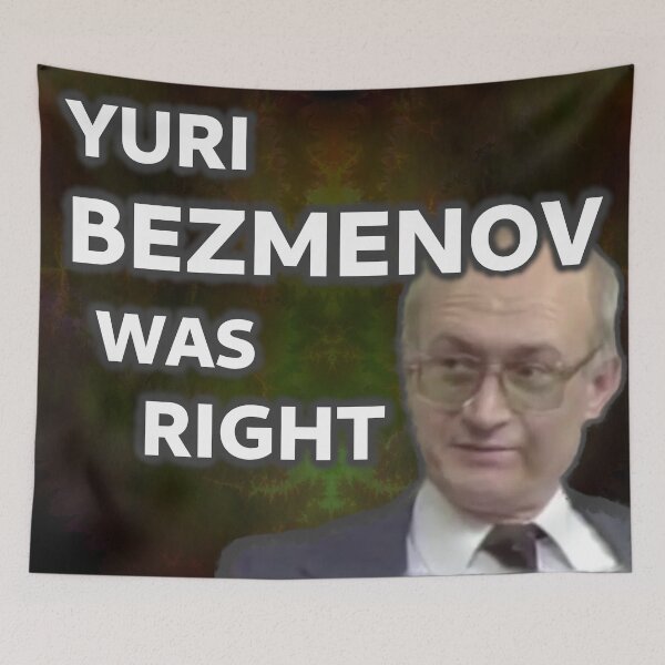 Item preview, Yuri Bezmenov Was Right designed and sold by SolarCross.