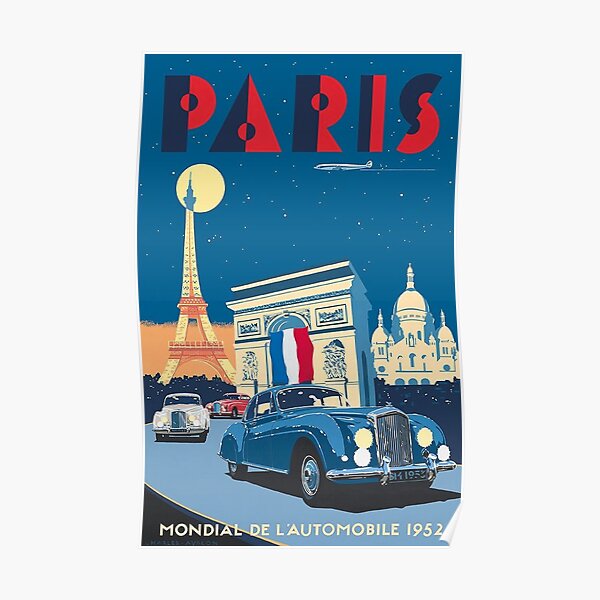Art Deco Paris Poster
