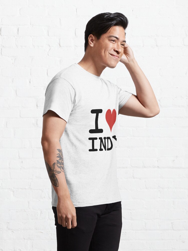 Alternate view of I Heart Indy Classic T-Shirt