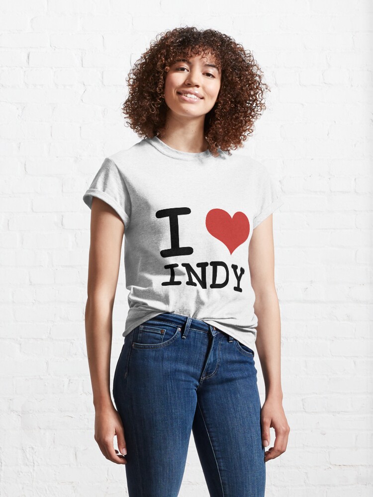 Alternate view of I Heart Indy Classic T-Shirt