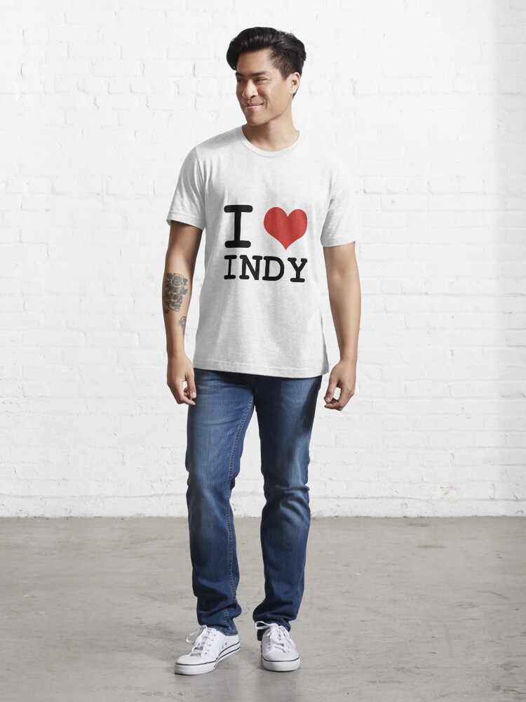 Alternate view of I Heart Indy Essential T-Shirt