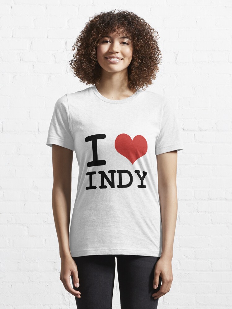 Alternate view of I Heart Indy Essential T-Shirt