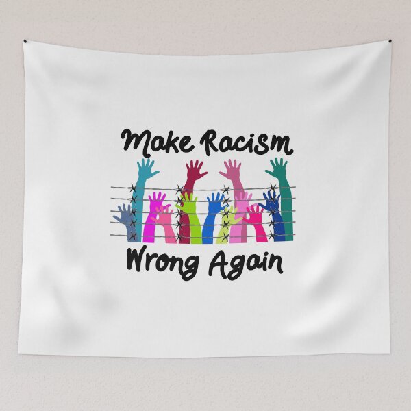 Item preview, Make Racism Wrong Again - Black Lives Matter designed and sold by MagicBoutique.