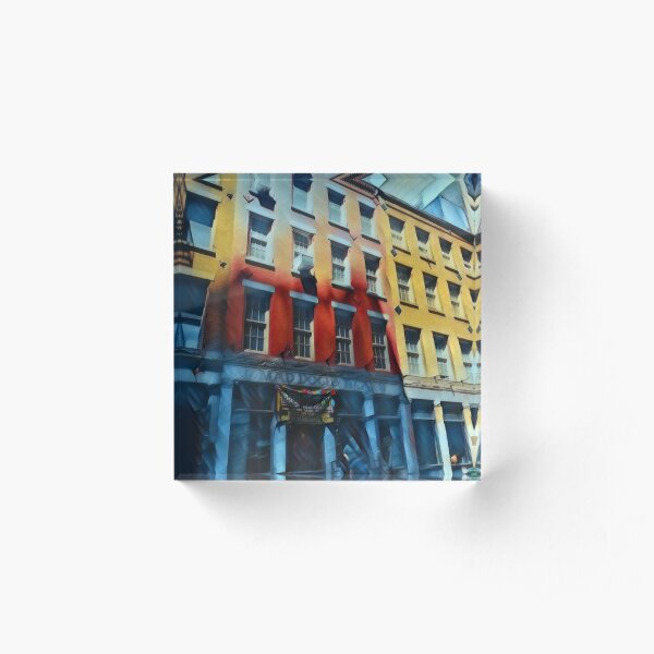 Downtown NYC Acrylic Block