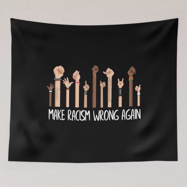 Item preview, Make Racism Wrong Again - black lives matter designed and sold by MagicBoutique.