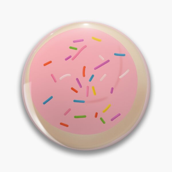 Artikelvorschau, Pink Frosted Sprinkled Sugar Cookie entworfen und verkauft von Nabibibi.