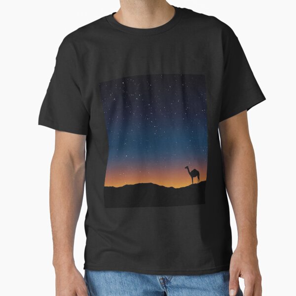 Item preview, Shadow of a camel at sunset designed and sold by magicplace.