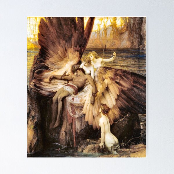 Icarus Falling Painting by Harrison Brown - Pixels