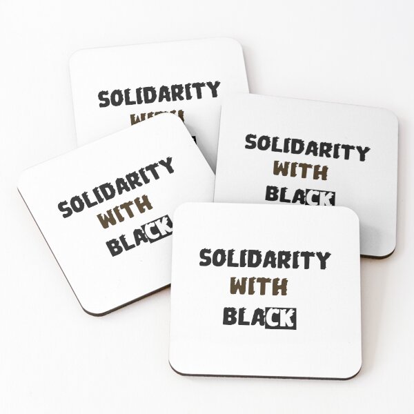 Item preview, Solidarity with blacks in their predicament i can't breathe designed and sold by Raminovitch.