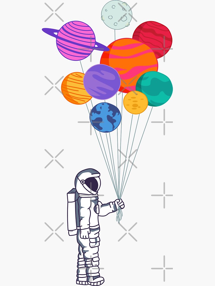 Discover Astronaut For You, Everything Sticker