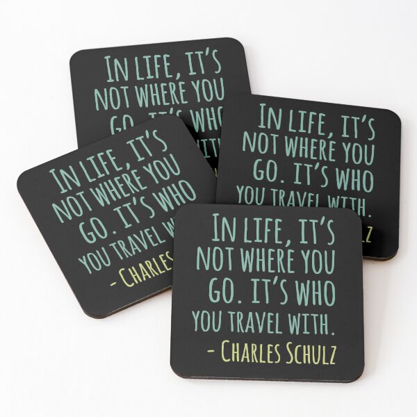 Item preview, Who You Travel With Matters designed and sold by LADYGOODMOOD.