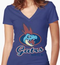 Route 41 Gatrs Women's Fitted V-Neck T-Shirt