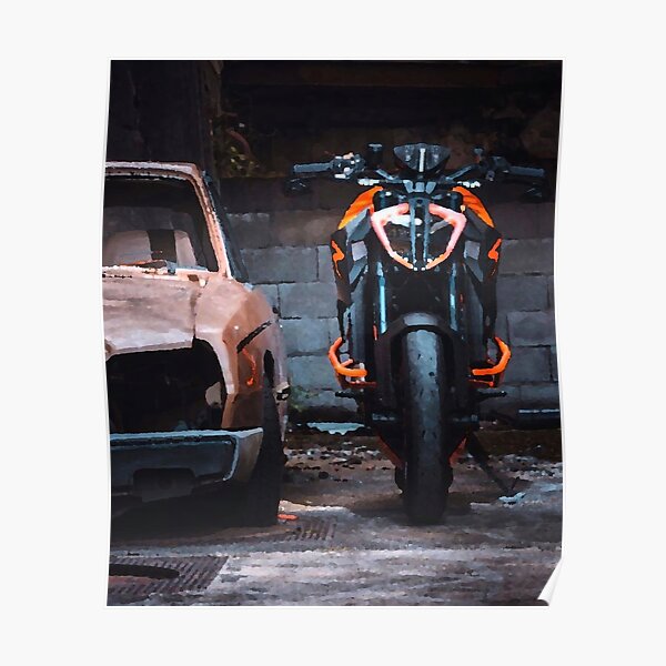 la bête ktm superduke 1290 Poster