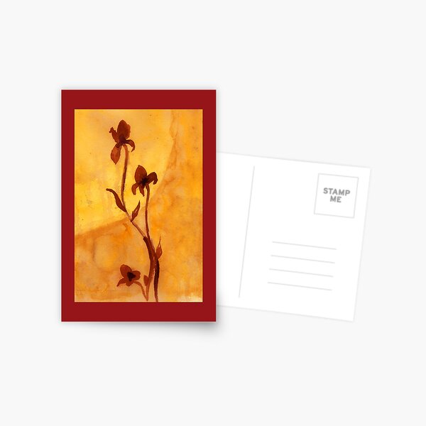 Flowers Against the Sun Postcard