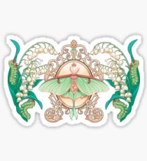 Moon Moth Sticker