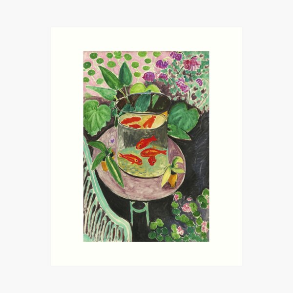 Goldfish Henri Matisse Art Print